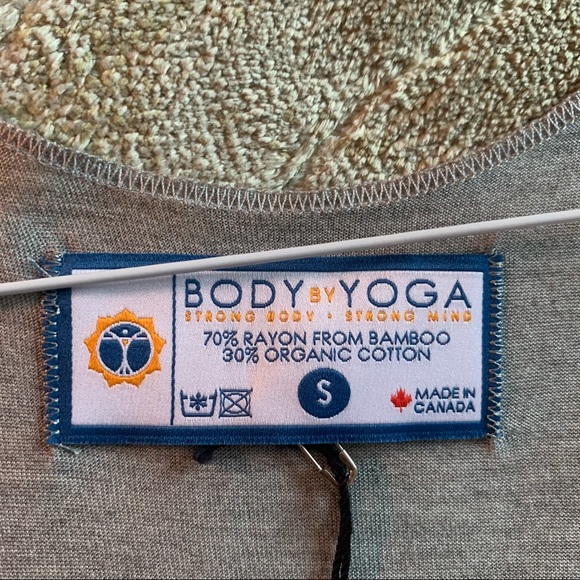 NWT Body by Yoga Tank (Made in Canada) - Picture 3 of 6